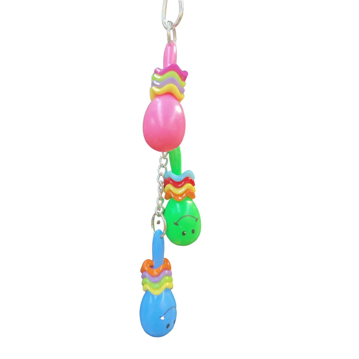 3 Maracas Hanging Bird Toy