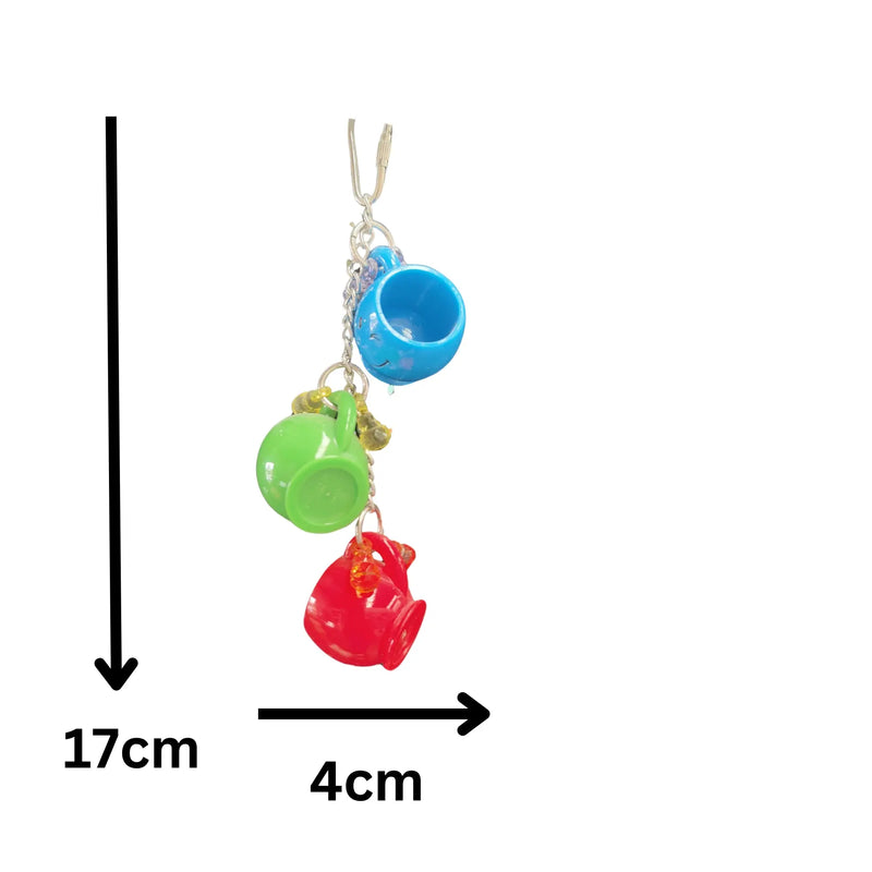 3 Mugs Bird Toys