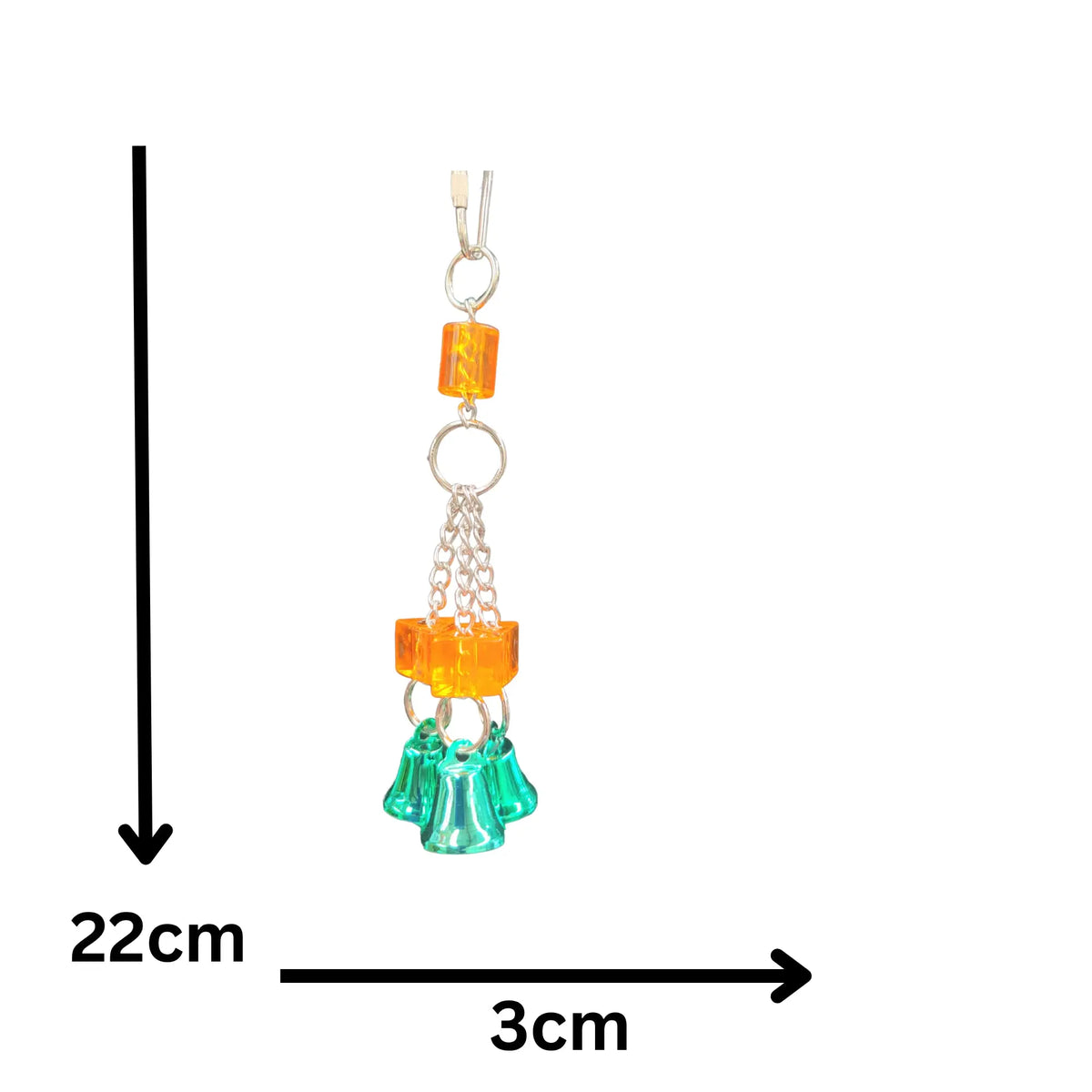 3 Small Bells Bird Toys