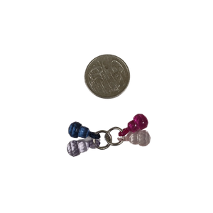 4 Diamond Dummies Foot Toy x 4