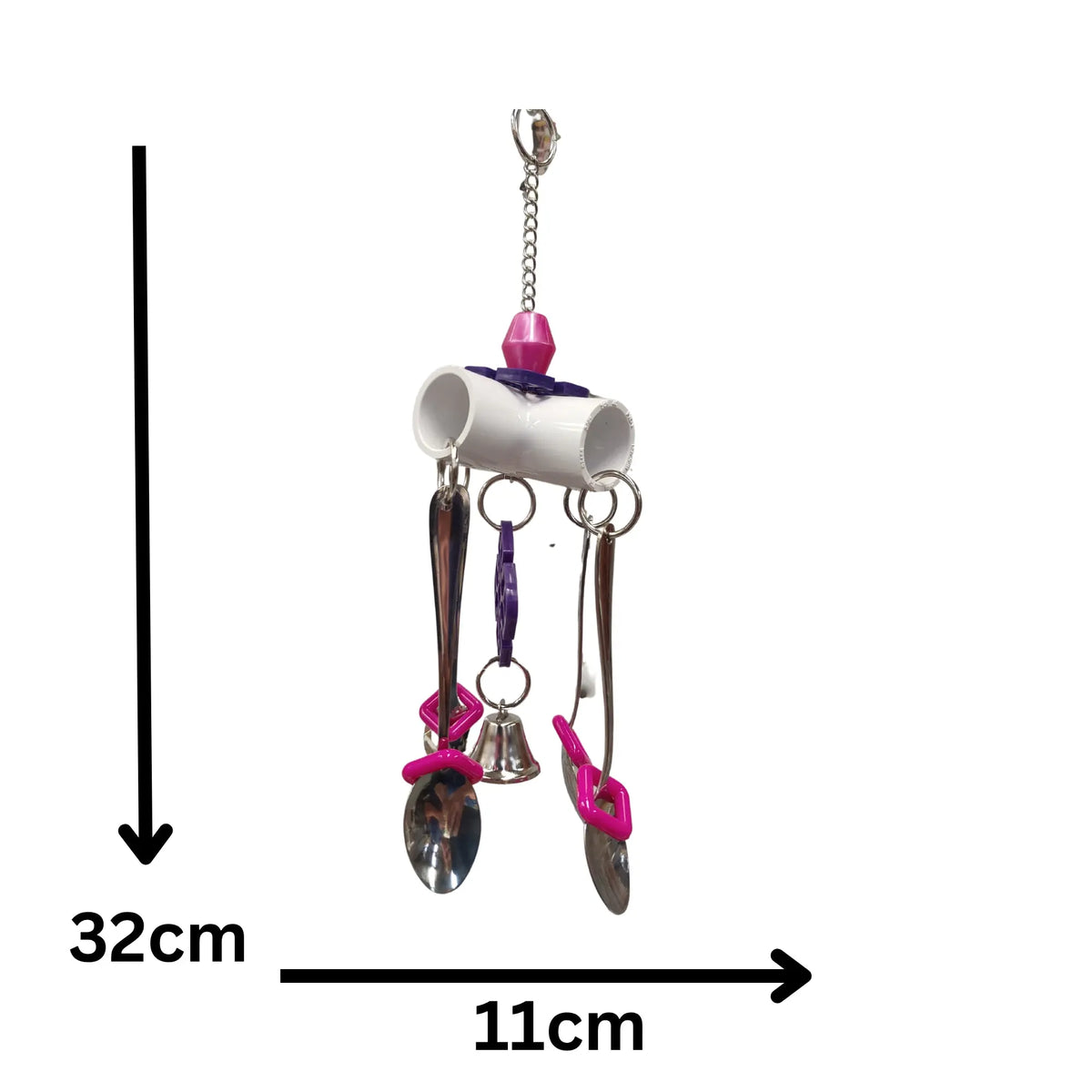 4 Spoons Bird Toy