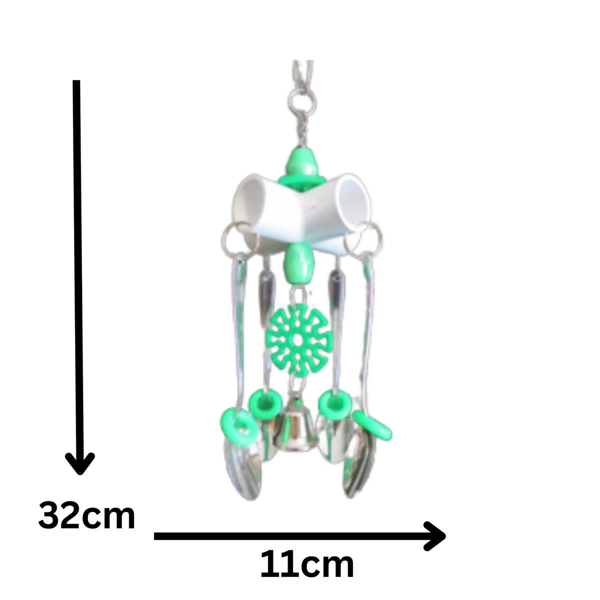4 Spoons Bird Toy
