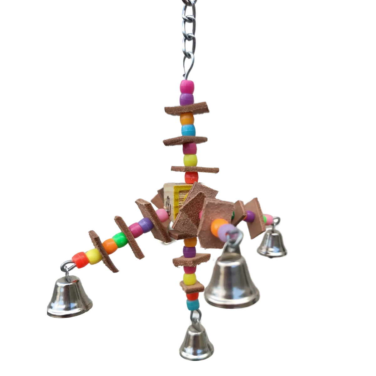 5 Bells Bird Toy
