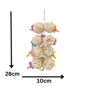 8 Balls Bird Toys