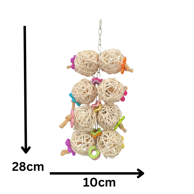 8 Balls Bird Toys