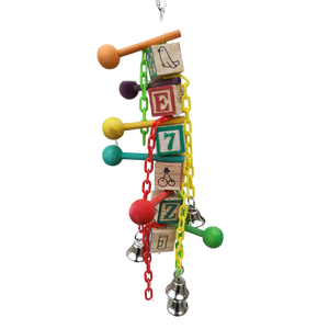 ABC Blocks Bird Toy