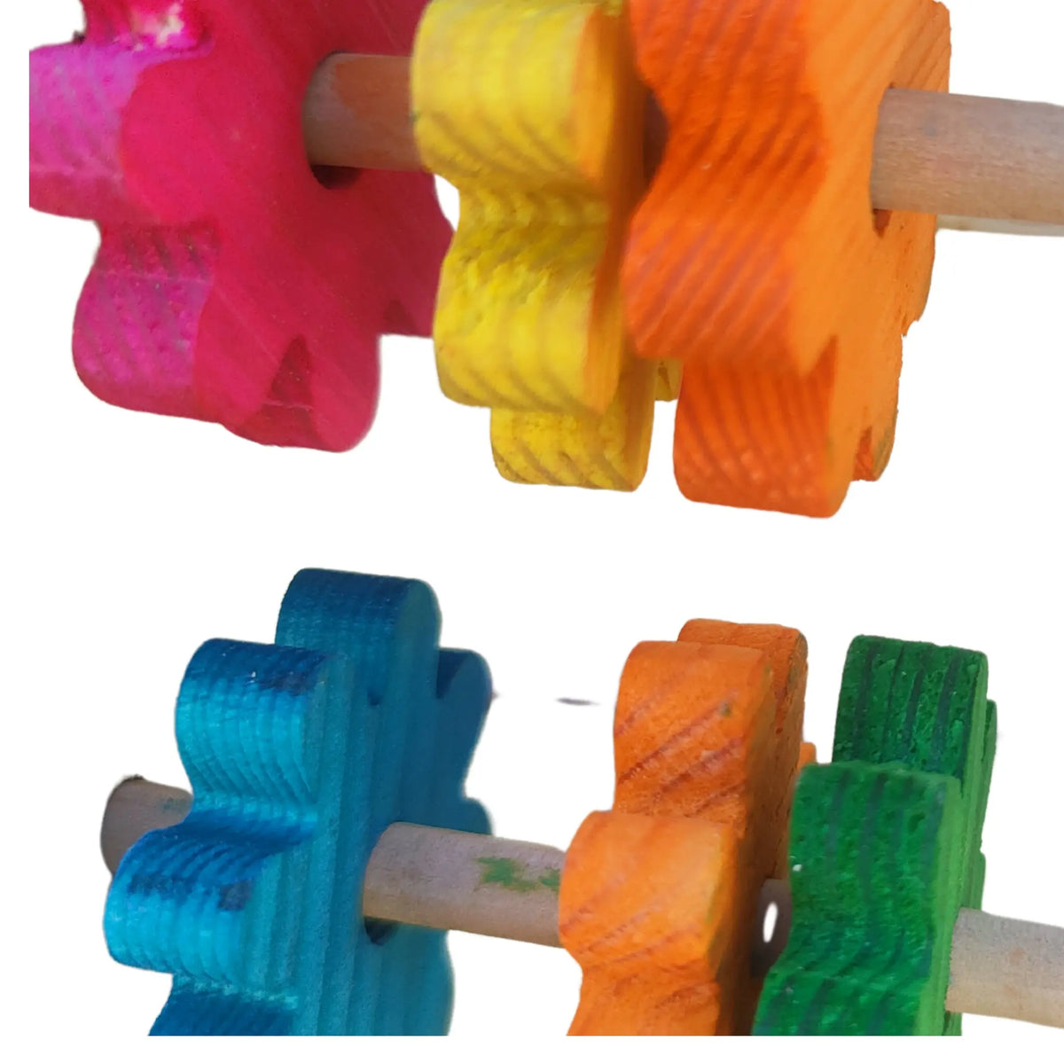 Abacus Coloured Bird Toy