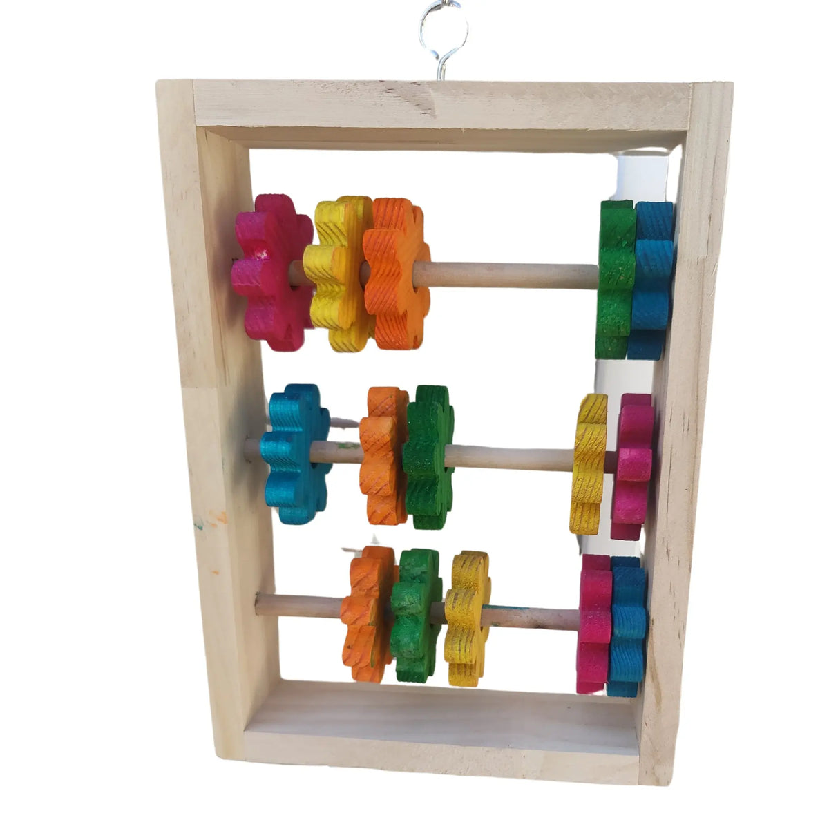 Abacus Coloured Bird Toy
