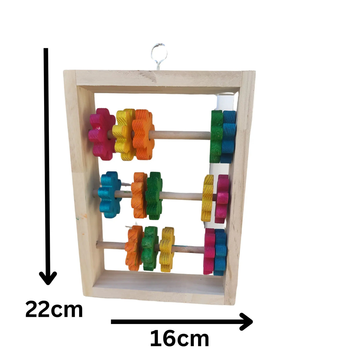 Abacus Coloured Bird Toy