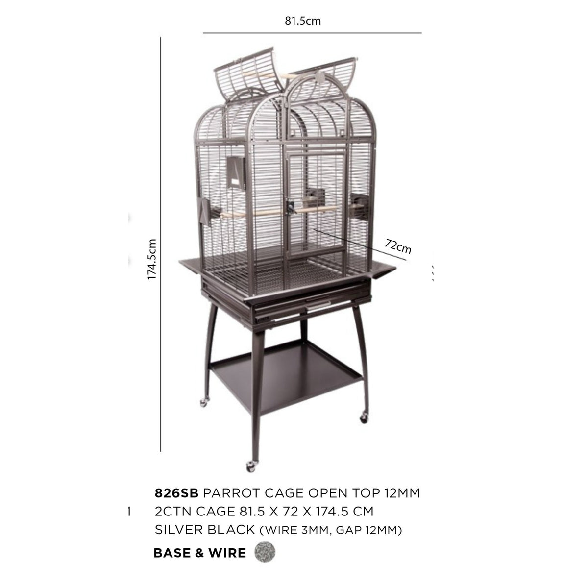 Avi One 826SB Cage