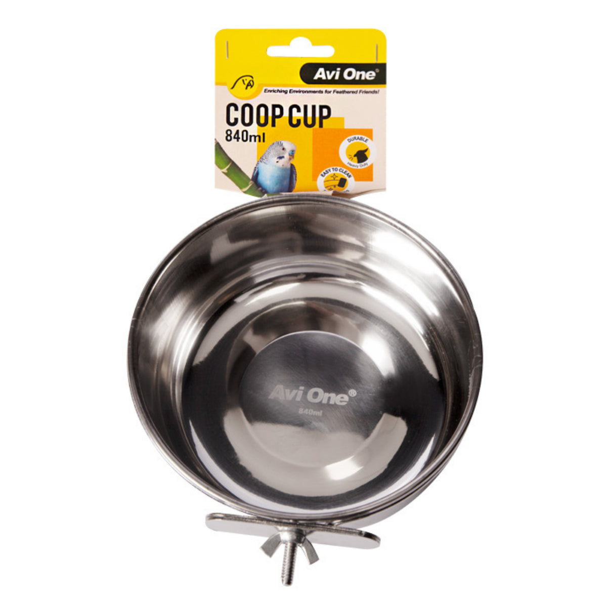 Coop Cup with Clamp Holder