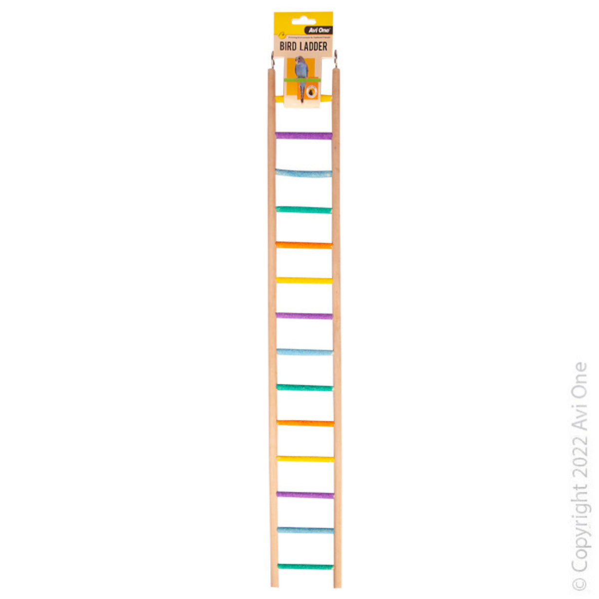 Wooden Ladder with Sand Steps