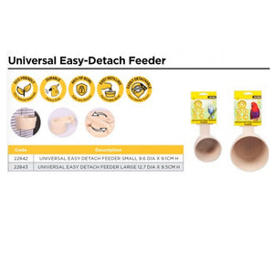 Universal Easy Detach feeder