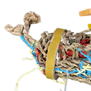 Bagel Roll Bird Toy