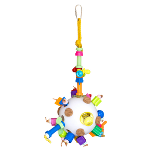 Ball with Bits and Pieces Bird Toy