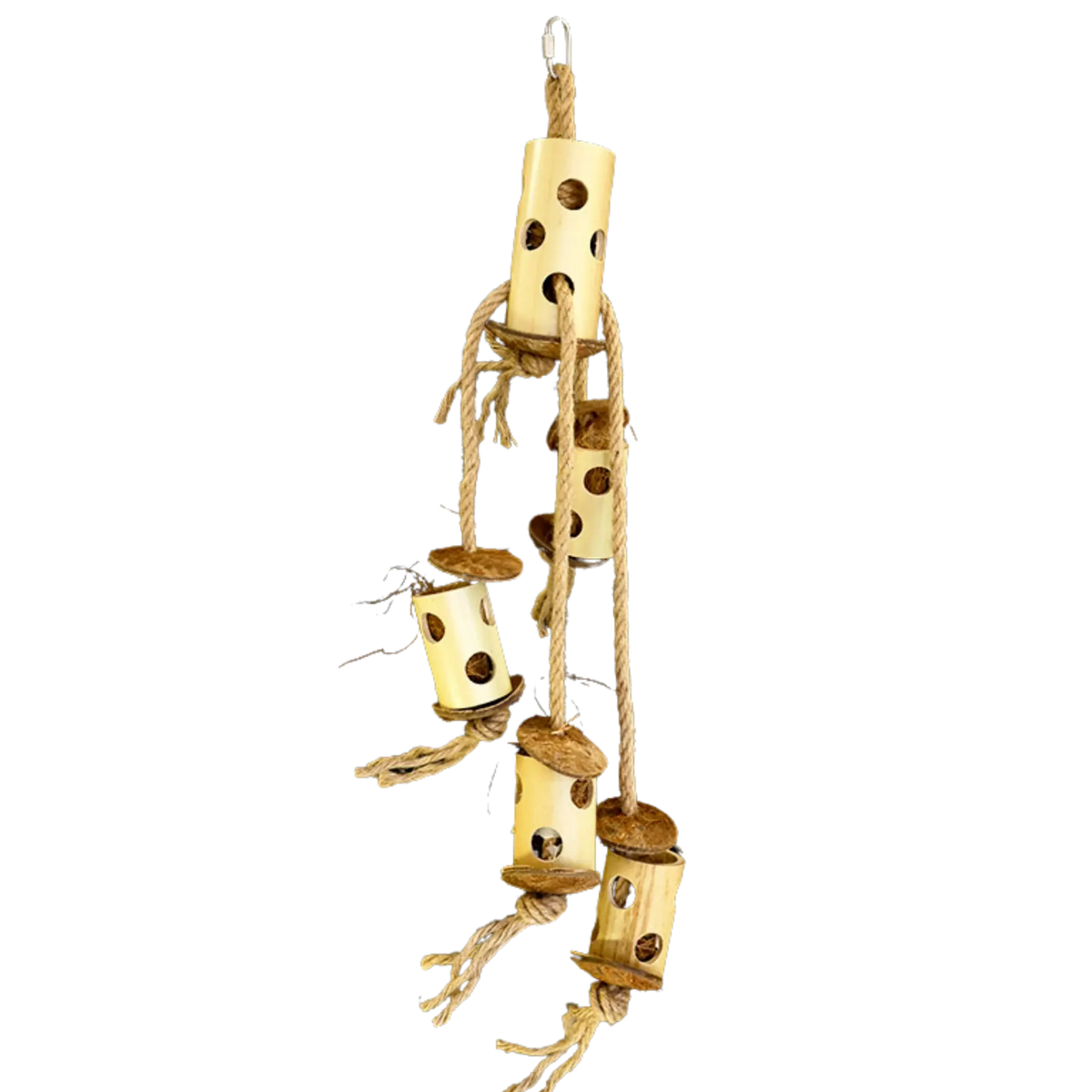 Bamboo Climb and Forage Bird Toy