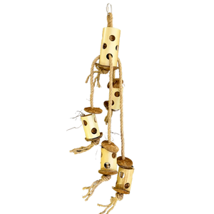 Bamboo Climb and Forage Bird Toy