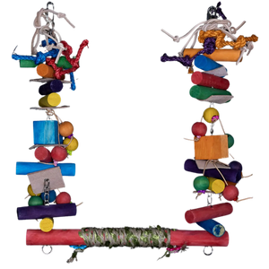 Bits and Pieces Swing Bird Toy