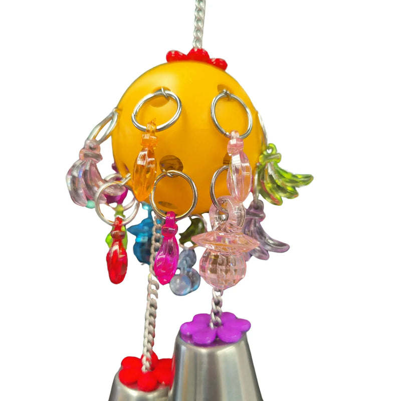 Pull Chain Bird Toy