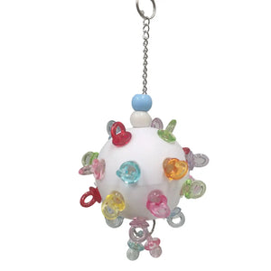 Ball with Cutie Dummies Bird Toy