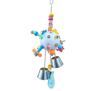 Ball with Large Bells and Shoe Bird Toy