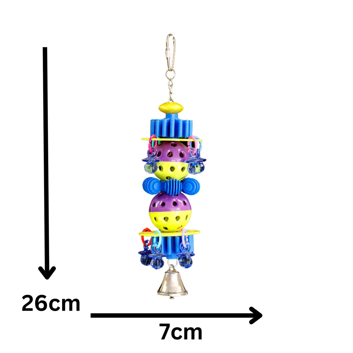 Balls Bling and Bell Bird Toy