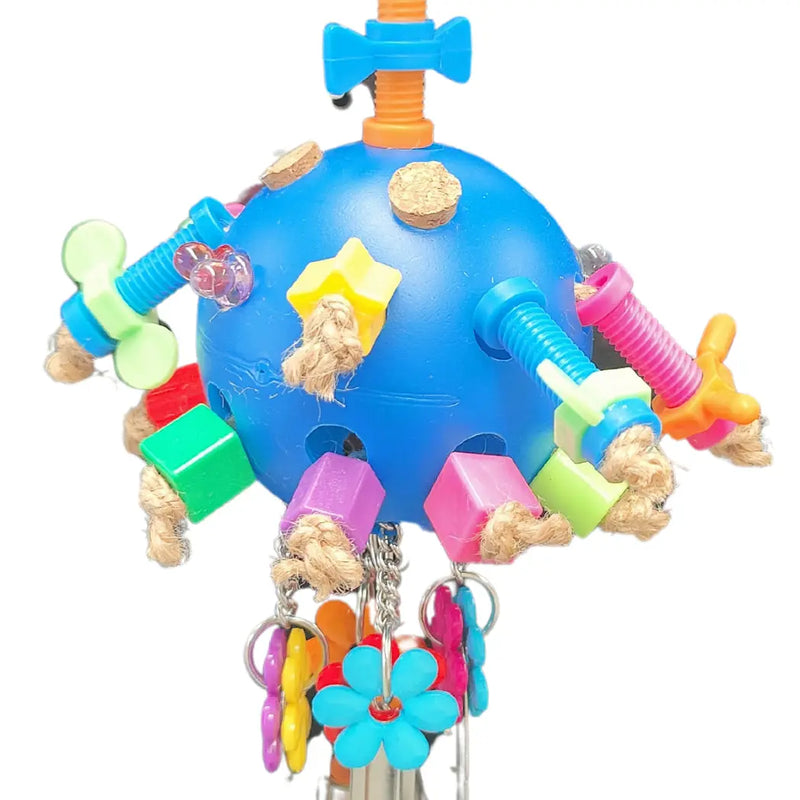 Ball Spoons and Bits Bird Toy