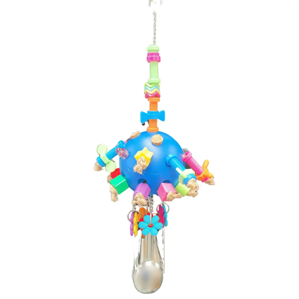 Ball Spoons and Bits Bird Toy