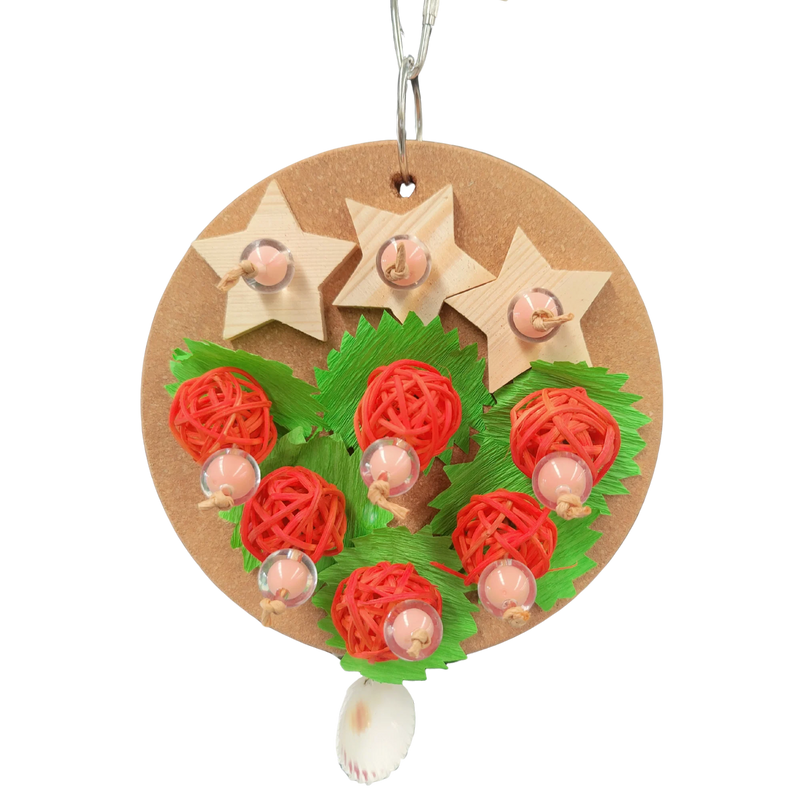 Berry Plate Bird Toy