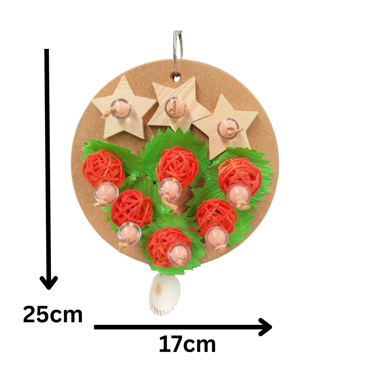 Berry Plate Bird Toy