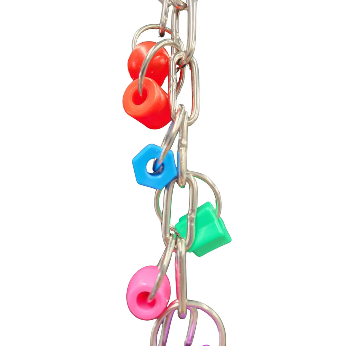 Big Bead Chain Bird Toy