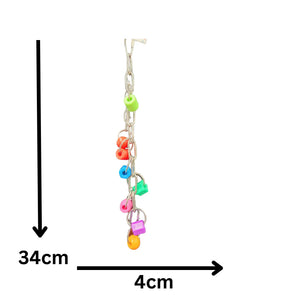 Big Bead Chain Bird Toy