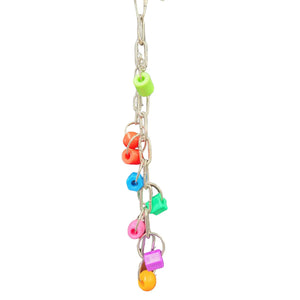 Big Bead Chain Bird Toy