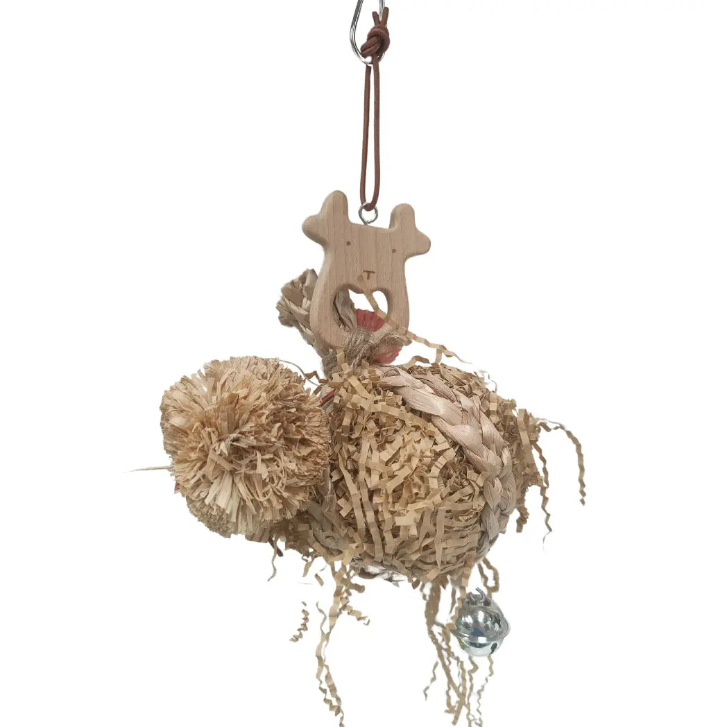 Cow Balls Bird Toy