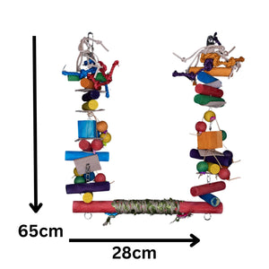 Bits and Pieces Swing Bird Toy