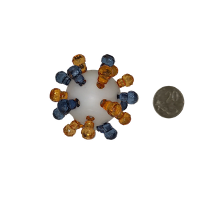 Bling Ball Foot Toy