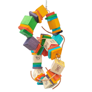 Block 8 bird Toy