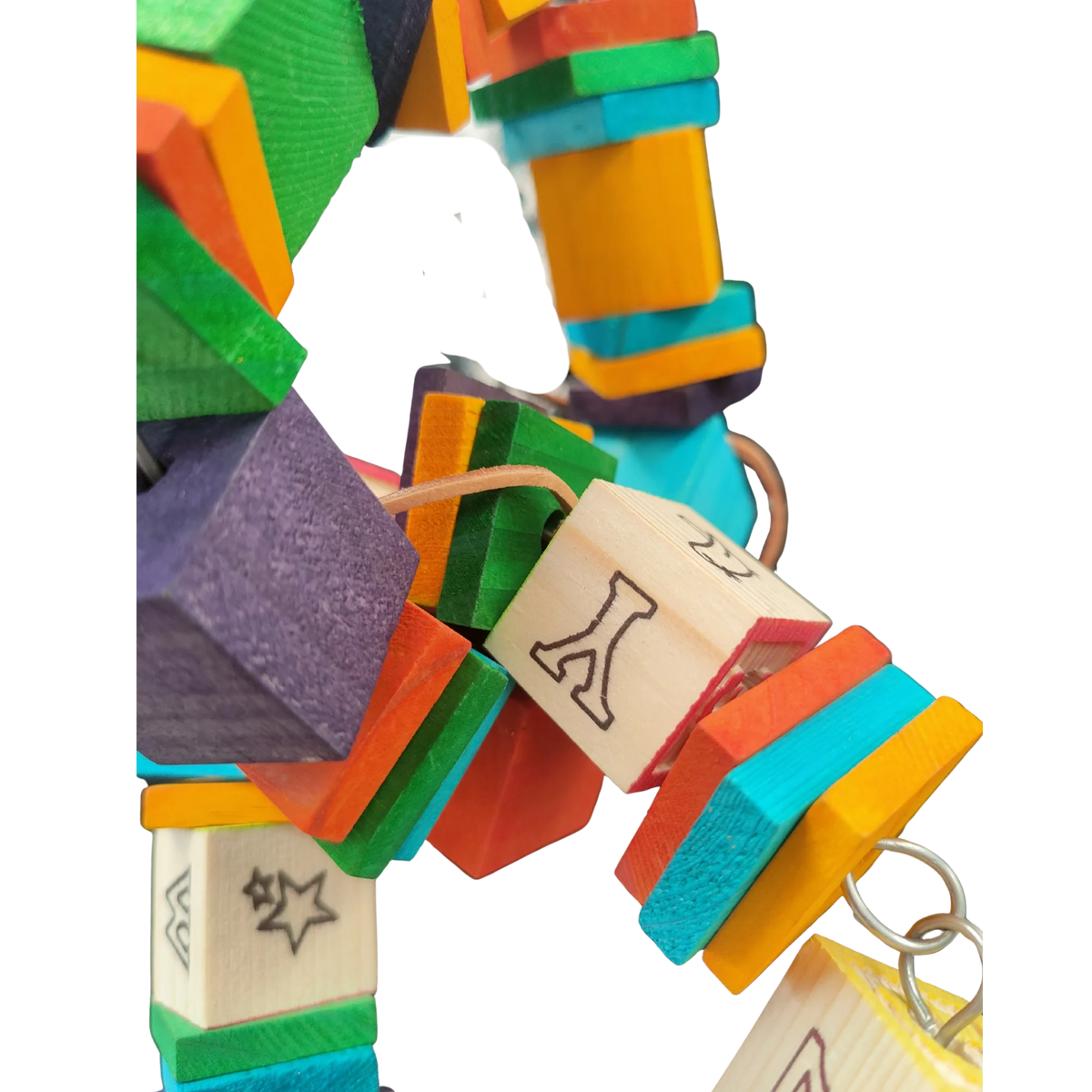 Block 8 bird Toy