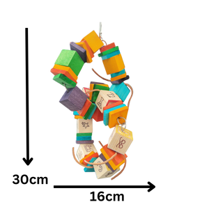 Block 8 bird Toy