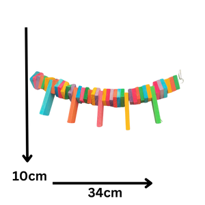 Block Across Bird Toy