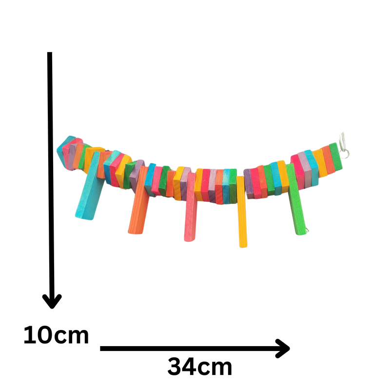 Block Across Bird Toy