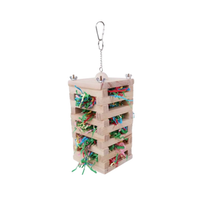 Block Tower Bird Toy