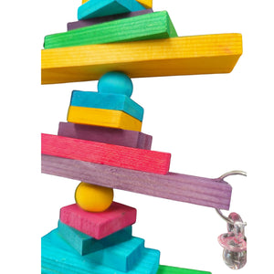 Block Up Bird Toy