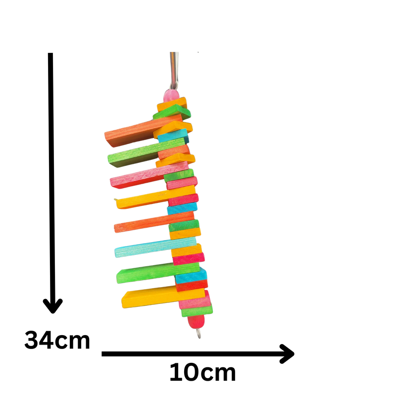 Block Up Bird Toy