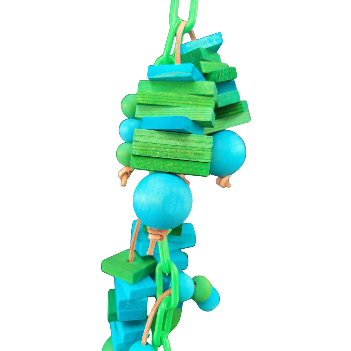 Blue Green Bird Toy