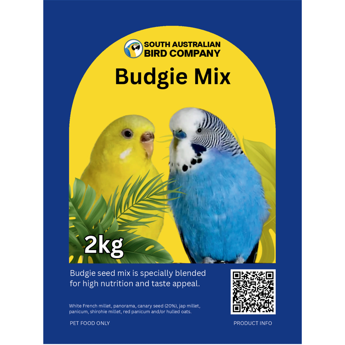 Budgie Mix 2kg or 4kg