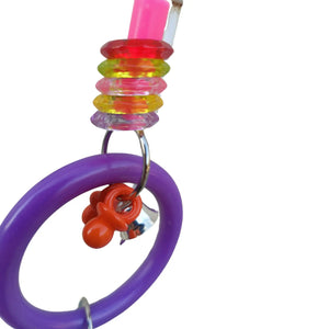 Budgie Ring with Things Bird Toy