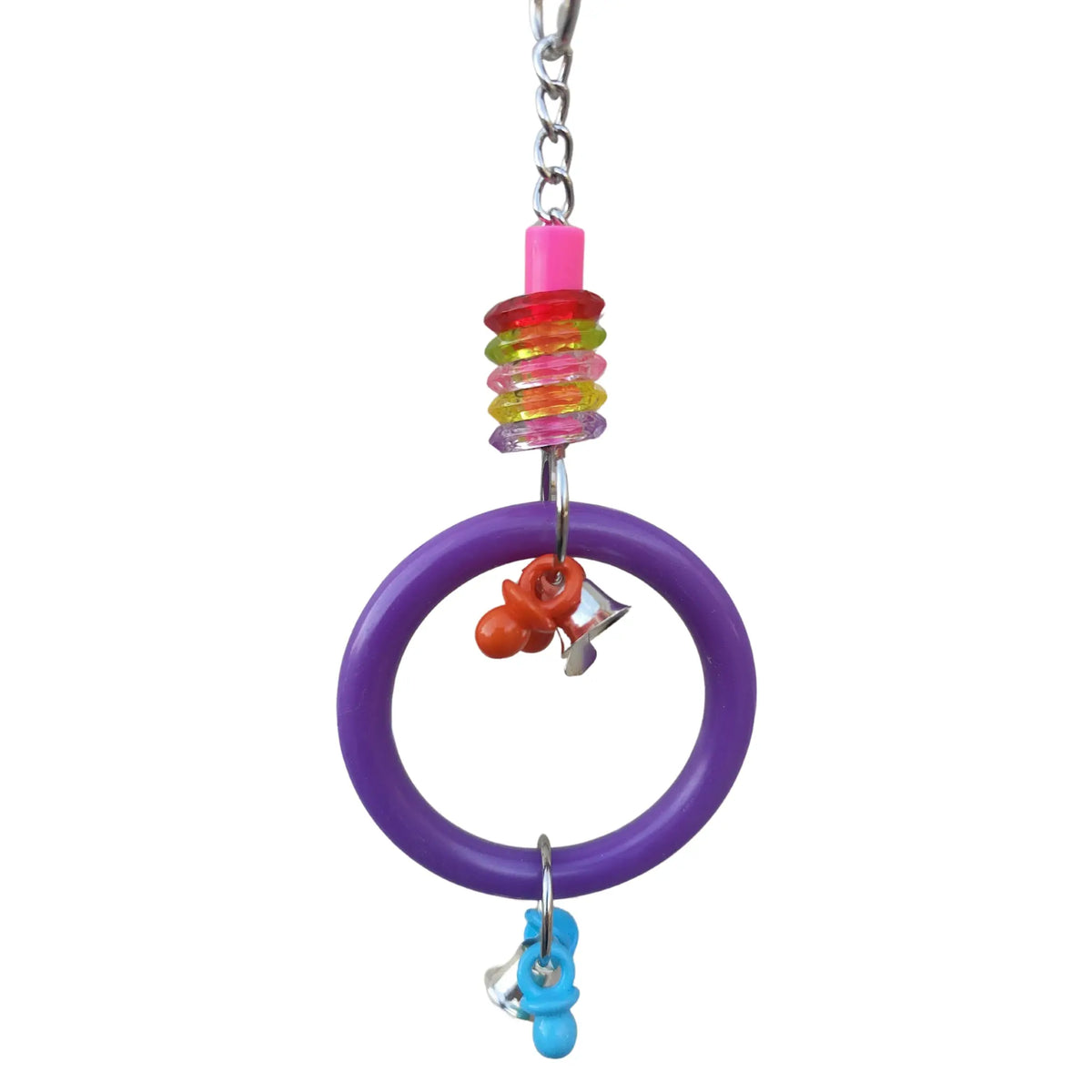 Budgie Ring with Things Bird Toy