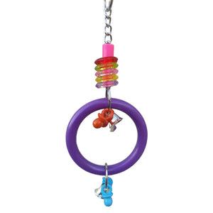 Budgie Ring with Things Bird Toy