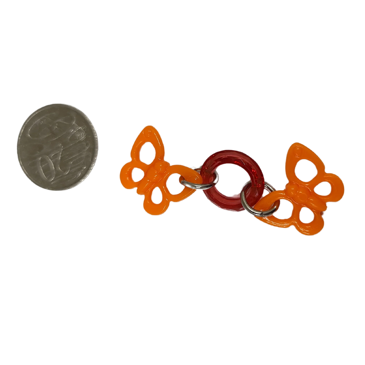 Two Butterfly Foot Toy x4